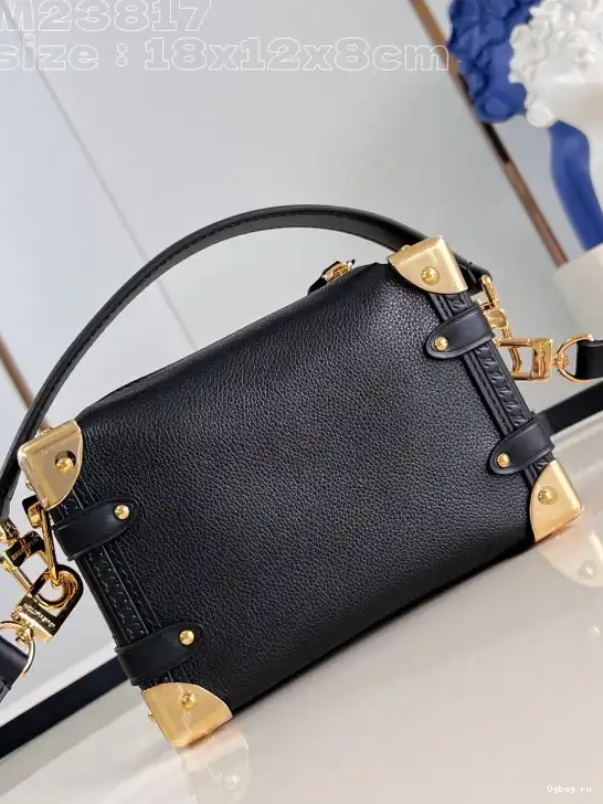 Trunk Side LOUIS PM-18*12.5*8CM VUITTON 0615